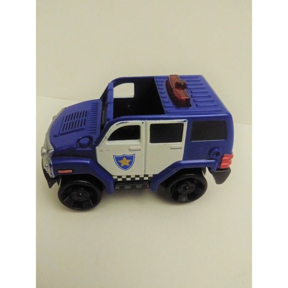 Fisher Price Geo Trax Toy Police Car - Picture 3 of 5